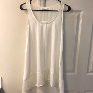 LUSH Cream Sleeveless Tunic Size M